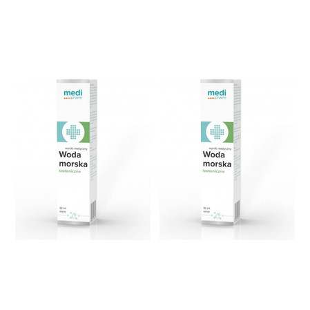 Zestaw: 2x SinuPhar Woda morska izotoniczna 30 ml - wyrób medyczny