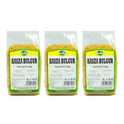 Zestaw: 3x SMAKOSZ Kasza Bulgur 500g