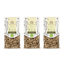 Zestaw: 3x MAKARON (ORKISZOWY RAZOWY) ŚWIDERKI BIO 250 g - BARTOLINI