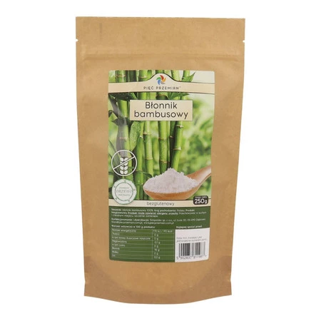 Pięć Przemian - Błonnik Bambusowy - 250 g