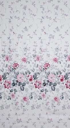 ZASŁONA GOTOWA D91 LEA 05 140 X 250 CM SREBRNY