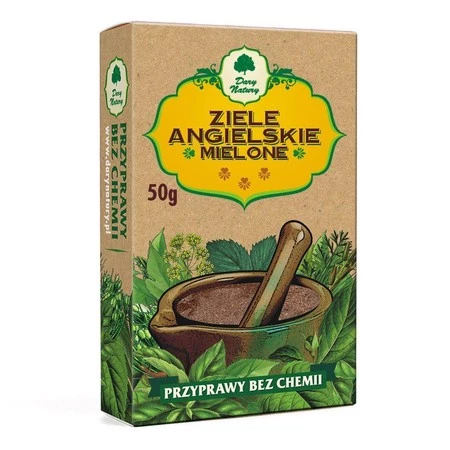 Ziele angielskie mielone 50g DARY NATURY