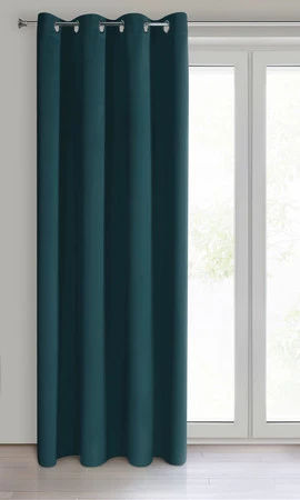 ZASŁONA GOTOWA LOGAN 135 X 250 CM PETROL