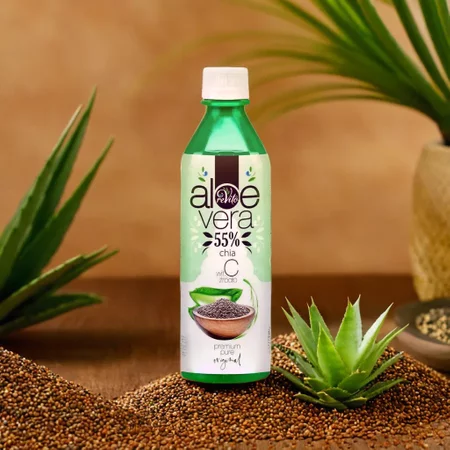 Zestaw 2x Napój aloesowy z chia 500 ml