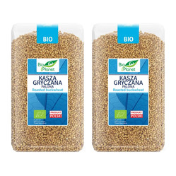 Zestaw 2x KASZA GRYCZANA PALONA BIO 1 kg - BIO PLANET