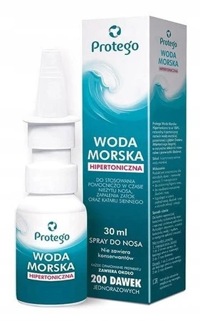 Protego Woda Morska Hipertoniczna 30ml - wyrób medyczny