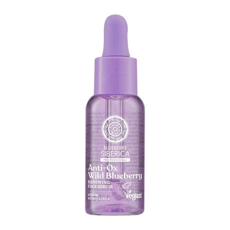 Wegańskie, regenerujące serum do twarzy, 30ml BLUEBERRY SIBERICA