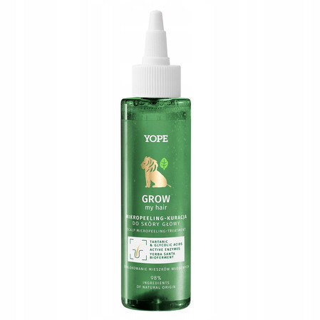 Yope Grow My Hair Mikropeeling-kuracja do skóry głowy 115ml