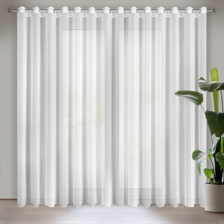 FIRANA GOTOWA DALIA 350 X 250 CM BIAŁY