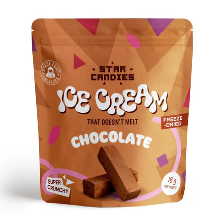 Supergarden STAR CANDIES Lody czekoladowe liofilizowane 16 g