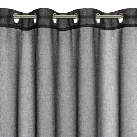 FIRANA GOTOWA MARION 140 X 250 CM CZARNY