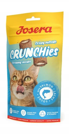 JOSERA Crunchies Salmon przekąska dla kotów z łososiem 60g