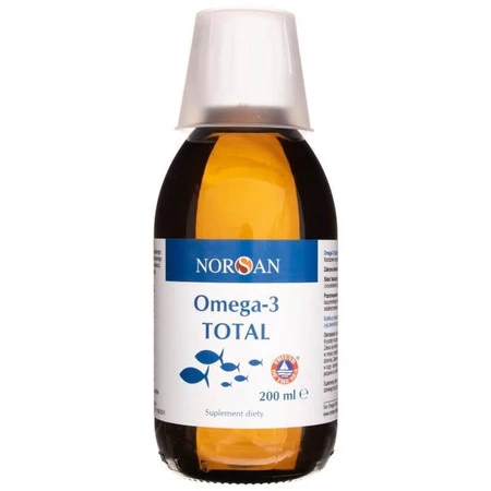 NORSAN Omega-3 TOTAL, smak naturalny (200 ml)