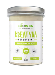 Biowen Kreatyna Monohydrat bezglutenowa 250 g