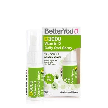 BetterYou − DLUX 3000 Witamina D w sprayu − 15 ml