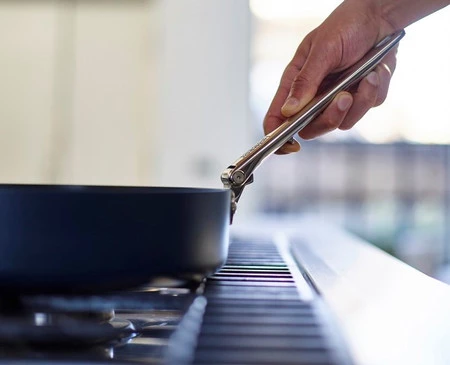 JJ-Patelnia 28cm ze składanym uchwytem+pokr. Space