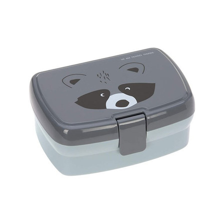 Lassig Zestaw śniadaniowy na lunch Lunchbox + Tritanowa butelka - bidon 460 ml About Friends Szop