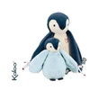 Kaloo Zestaw dwóch przytulanek Pingwinki 25 cm i 15 cm w pudełku kolekcja Complices