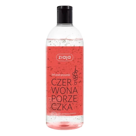 Ziaja Vegan, Żel pod prysznic Czerwona Porzeczka 500ml