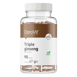 OSTROVIT Triple Ginseng VEGE (90 kaps.)