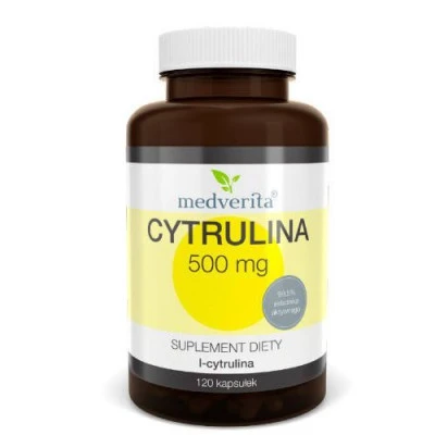 Medverita Cytrulina 500 mg l-cytrulina Aminokwas 60 kaps.