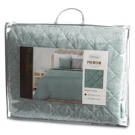 NARZUTA LEN 1 170 X 210 CM MIĘTOWY