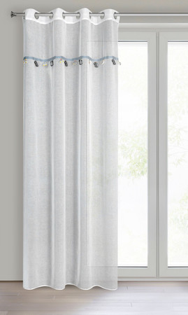 FIRANA GOTOWA CAR 1 140 X 250 CM BIAŁY