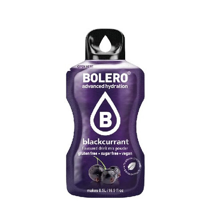 Bolero 3g Blackcurrant napój w proszku bez cukru