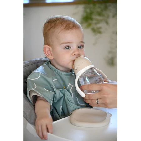 Beaba Bidon niekapek ze słomką tritanowy 300 ml Clay Earth