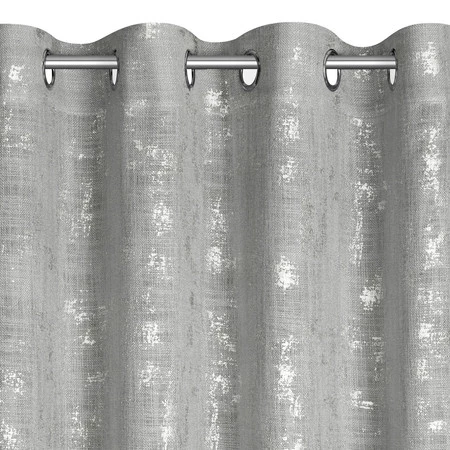 Zasłona gotowa Solana 140 x 250 cm, Srebrny