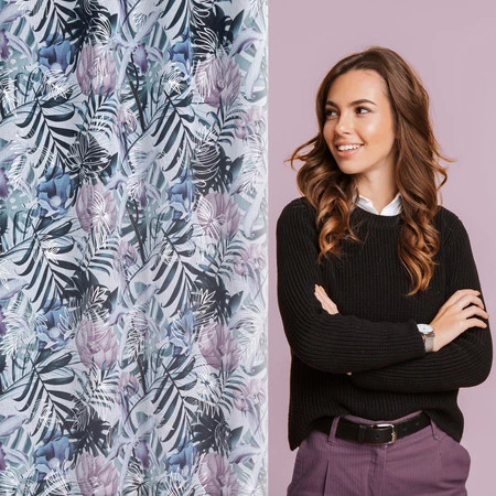 FIRANA GOTOWA MALIBU 140 X 250 CM BIAŁY