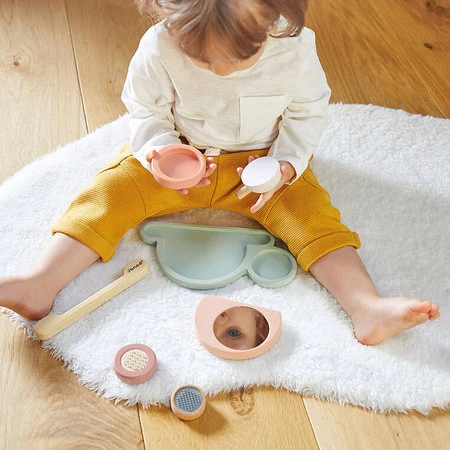 Janod Drewniana układanka sensoryczna Ślimak Sweet Cocoon 12 m +