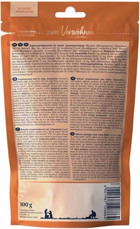 HAPPY DOG Soft Snack Toscana Kaczka Łosoś 100g