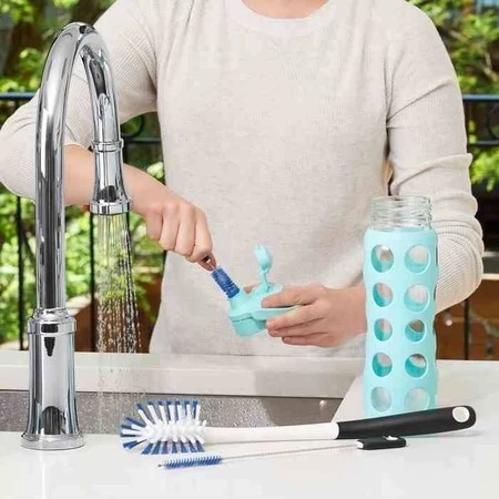 OXO-Zestaw do mycia butelek 3el.niebieski GoodGrip