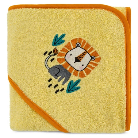 Ręcznik Dziecięcy Baby69 100 x 100 cm, Żółty
