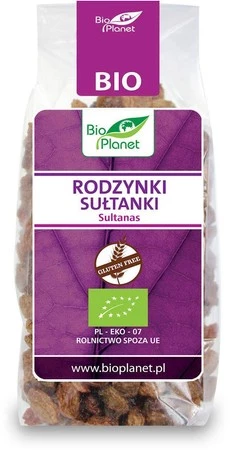 Bio Planet − Rodzynki sułtanki − 200 g