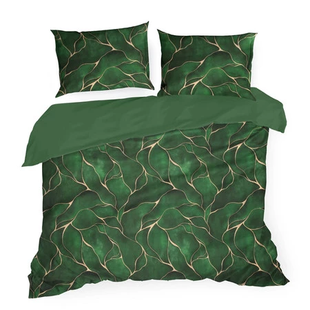 Komplet pościeli w pudełku Gift1, 220 x 200 cm, Zielony