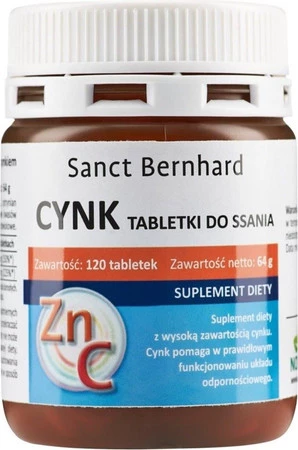 Cynk + Witamina C (120 tabl.)