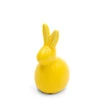 Ozdoba Wielkanocna, Figurka ceramiczna, kolor żółty, rozmiar 7 x 12 x 6 cm