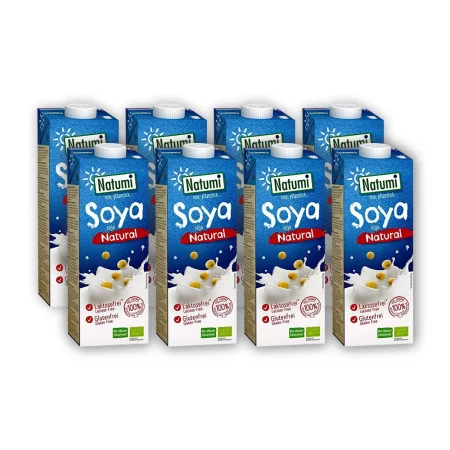 Zestaw NATUMI Napój Sojowy Bezglutenowy BIO (1L) x8 szt.