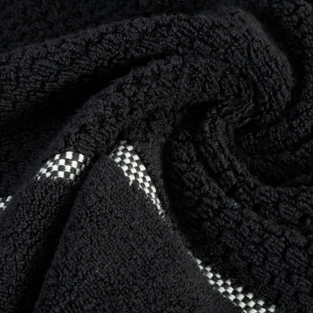 Ręcznik Caleb (13), 50 x 90 cm, Czarny