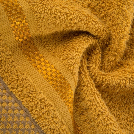 Ręcznik Abbie (08), 30 x 50 cm, Ciemnożółty