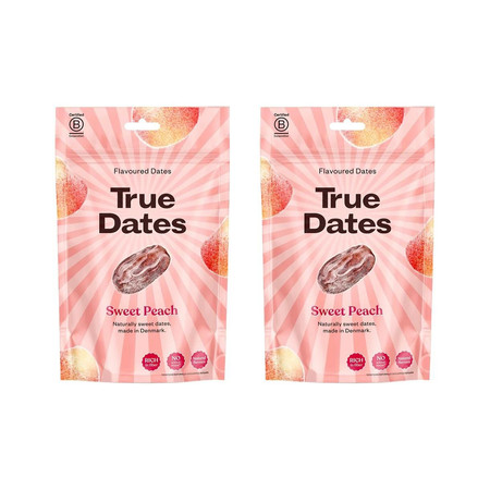 Zestaw 2x True Dates Sweet Peach 100g