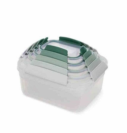 JJ - Zestaw 5 pojemników, Nest™ Lock Sage