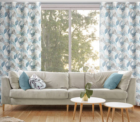 ZASŁONA GOTOWA AMELA 140 X 250 CM BIAŁY