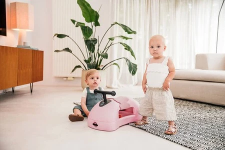 SCOOTANDRIDE My First Ewolucyjny jeździk pchacz 3w1 6 m+ Rose