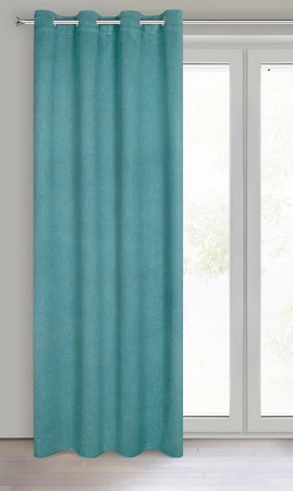 ZASŁONA GOTOWA CARLO 135 X 250 CM CIEMNOTURKUSOWY