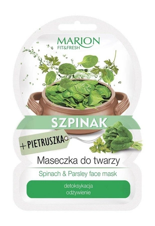 Fit&Fresh Face Mask maseczka do twarzy detoksykacja i odżywienie Szpinak & Pietruszka 9g