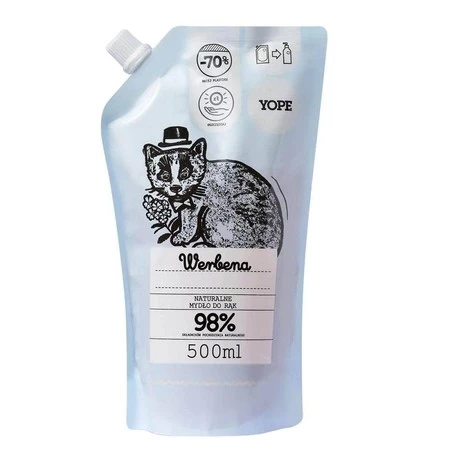 Yope - Mydło. Werbena. Uzupełnienie - 500 ml