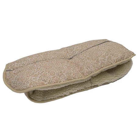 Lodger Wodoodporna mufka do wózka jasnobeżowa Taslon Birch